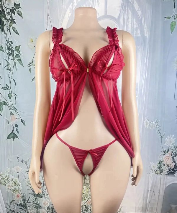 Front open Night dress - Image 6