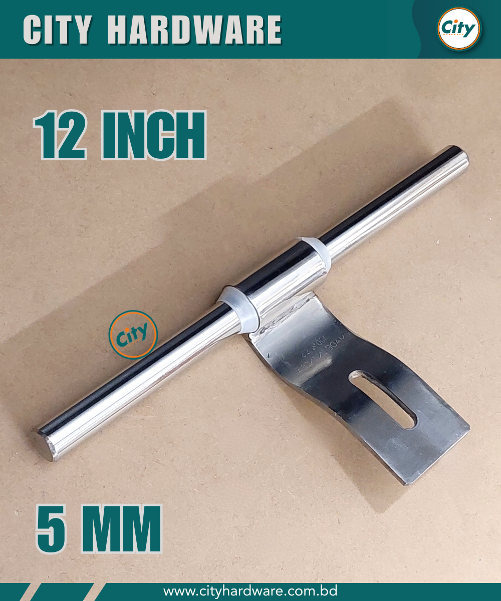 ১২ ইঞ্চি হেভি স্টেইনলেস স্টিল হ্যাজবোল্ট ৫ মিমি প্লেট ও ১৯ মিমি বোল্ট সহ লেজার প্রিন্টেড জাম্বো ডোর অ্যালড্রপ_img_2