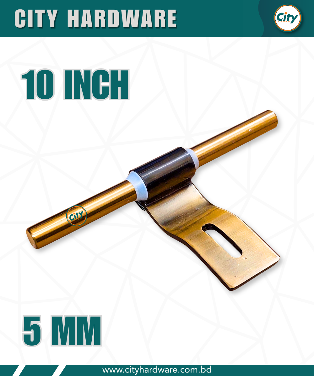 ১০ ইঞ্চি হেভি হ্যাজবোল্ট স্টেইনলেস স্টিলের ৫ মিমি প্লেট ও ১৯ মিমি বোল্ট সহ কালার প্রিন্টেড জাম্বো ডোর অ্যালড্রপ_img_2