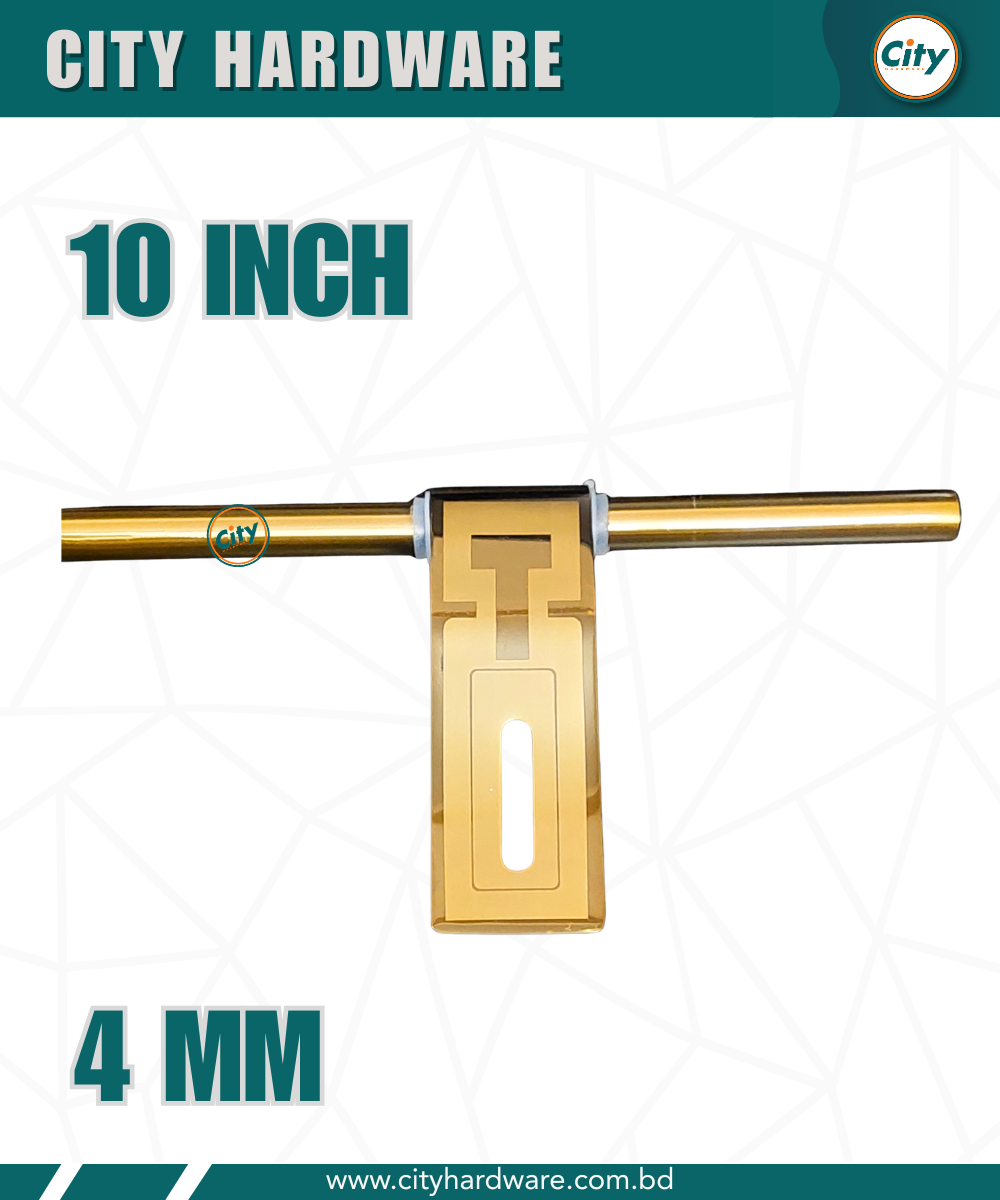 ১০ ইঞ্চি হ্যাজবোল্ট স্টেইনলেস স্টিলের ৪ মিমি প্লেট ও ১০ মিমি বোল্ট সহ কালার প্রিন্টেড ডোর অ্যালড্রপ_img_1