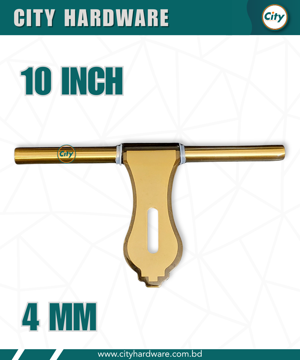 ফ্যান্সি ডোর অ্যালড্রপ অ্যান্টিক ব্রাশ পালিশ করা হ্যাজবোল্ট ১০ ইঞ্চি ৪ মিমি স্টেইনলেস স্টিল হেভি হ্যাজবোল্ট_img_1