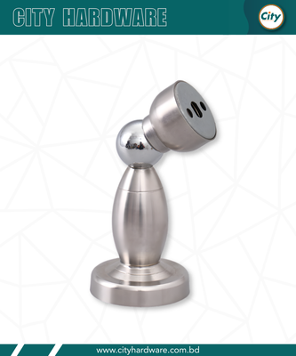 হেভি ডোর স্টপার ডোর ম্যাগনেট সিলভার রঙের ওয়াল প্রোটেকশন ডোর ক্যাচ_img_0