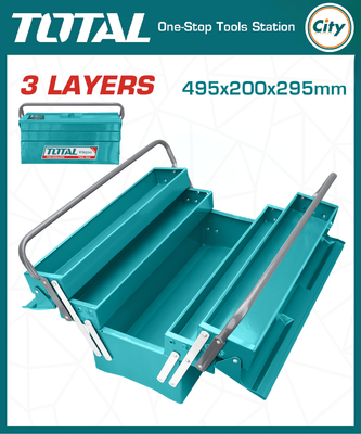 ৩ লেয়ার মেটাল টুল বোক্স TOTAL TOOLS THT10701_img_0