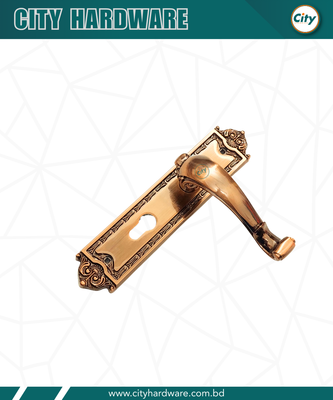 ডোর হ্যান্ডেল লক উচ্চ সুরক্ষা ছোট আকারের হ্যান্ডেল লক ভিতরে দরজার জন্য নব সহ রুমের দরজার লক Door Lock_img_2