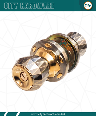 প্রিমিয়াম মানের রাউন্ড লক নতুন মডেলের ডোর লক অ্যান্টিক ব্রাশ_img_1