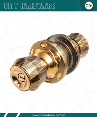 প্রিমিয়াম মানের রাউন্ড লক নতুন মডেলের ডোর লক কফি_img_1