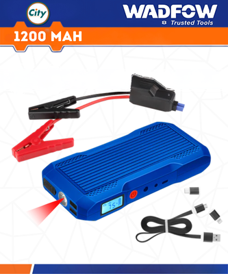 ১২,০০০ মিলিঅ্যাম্পিয়ার লিথিয়াম আয়ন জাম্প স্টার্টার WADFOW WLY1512_img_0