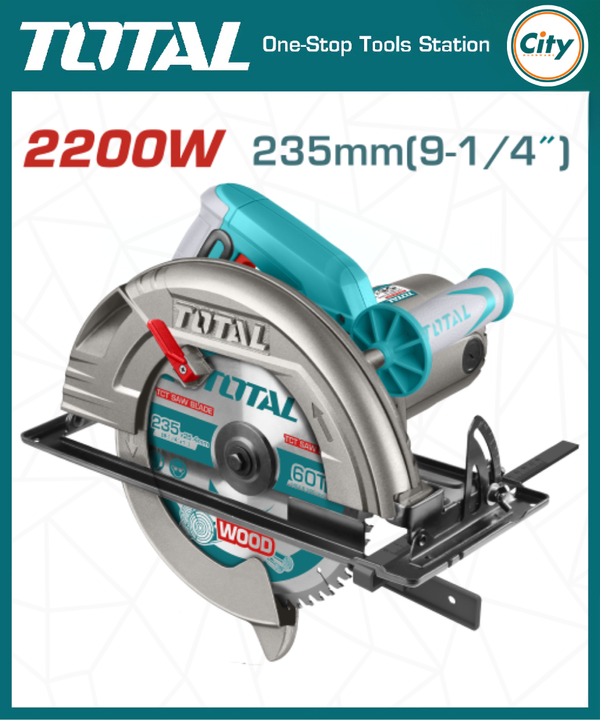 ২২০০ ওয়াট ৯.২৫ ইঞ্চি সার্কুলার স মেশিন TOTAL TOOLS TS122235622