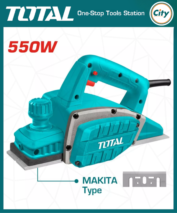 ৫৫০ ওয়াট ইলেকট্রিক প্ল্যানার TOTAL TOOLS TL5508216
