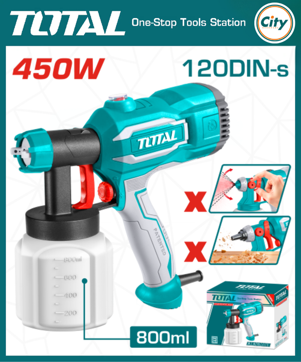 ৪৫০ ওয়াট ইলেকট্রিক স্প্রে গান TOTAL TOOLS TT3506