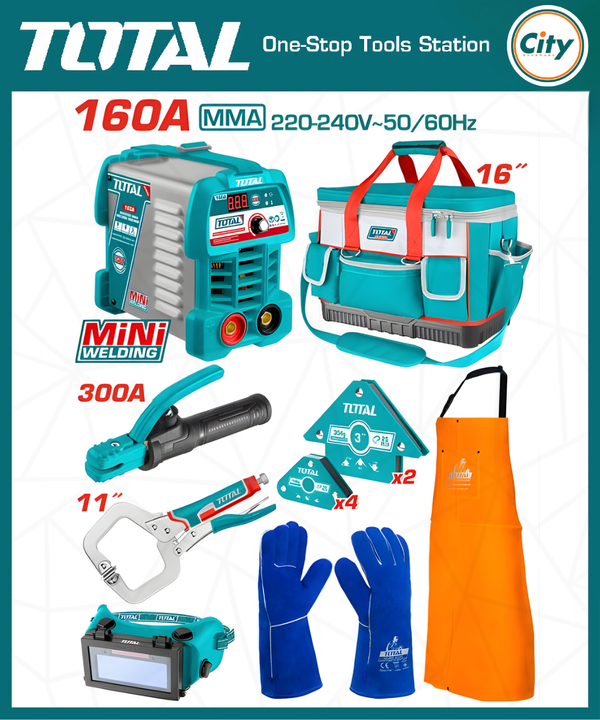 ৮ পিসি ওয়েল্ডিং মেশিন টুল সেট TOTAL TOOLS TOS23095