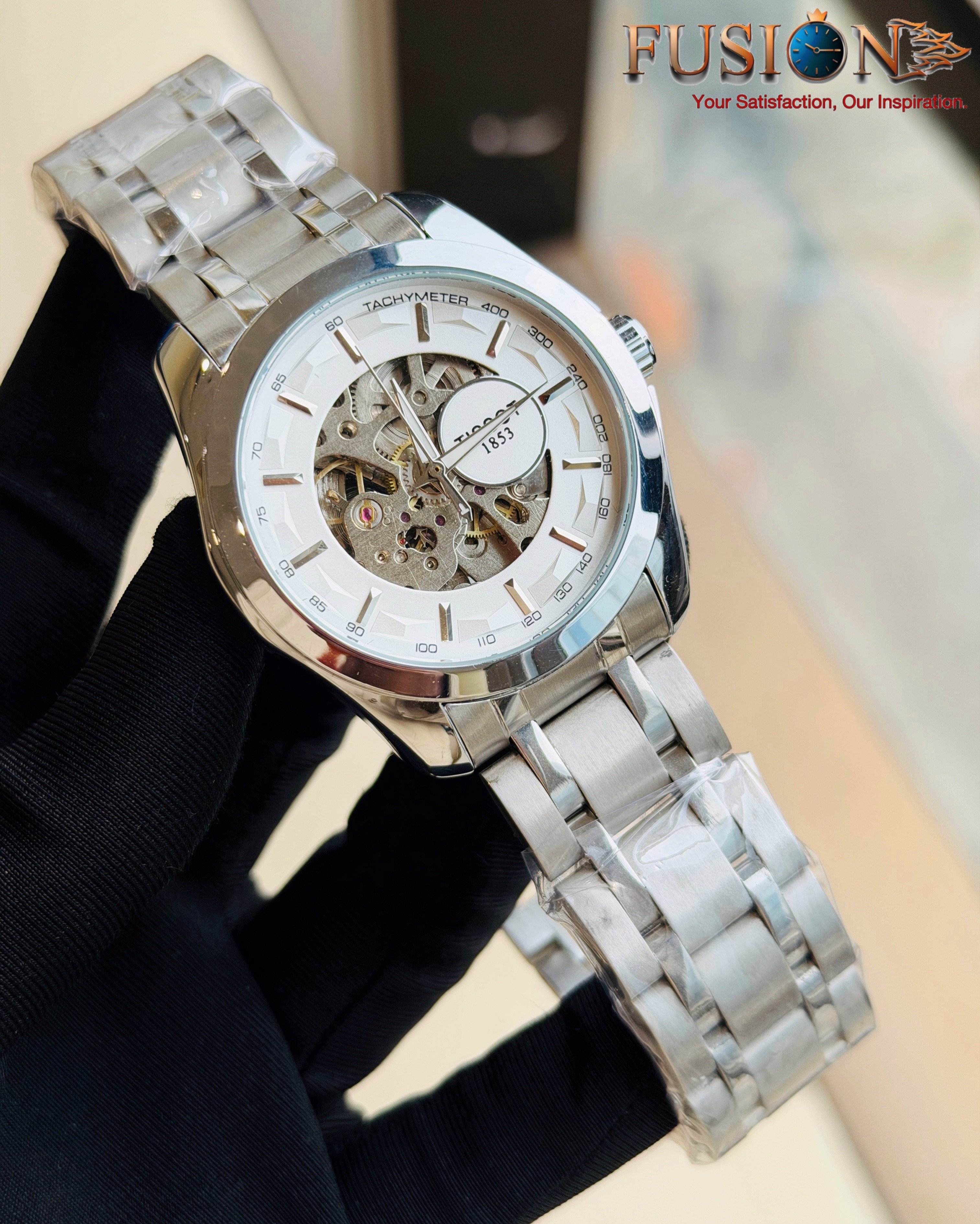 TISSOT Automatic Skeleton Watch