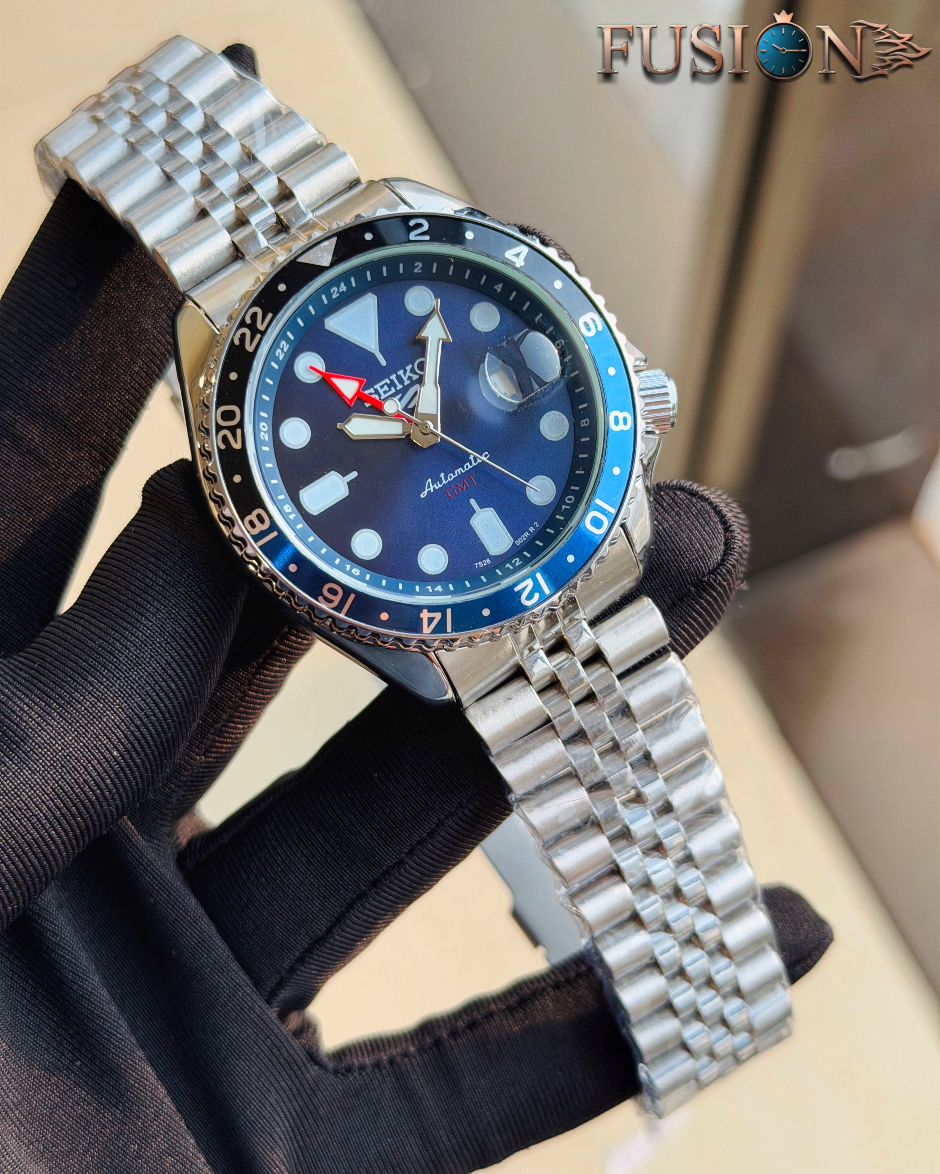 SEIKO 5 GMT (Ocen Blue)_img_0