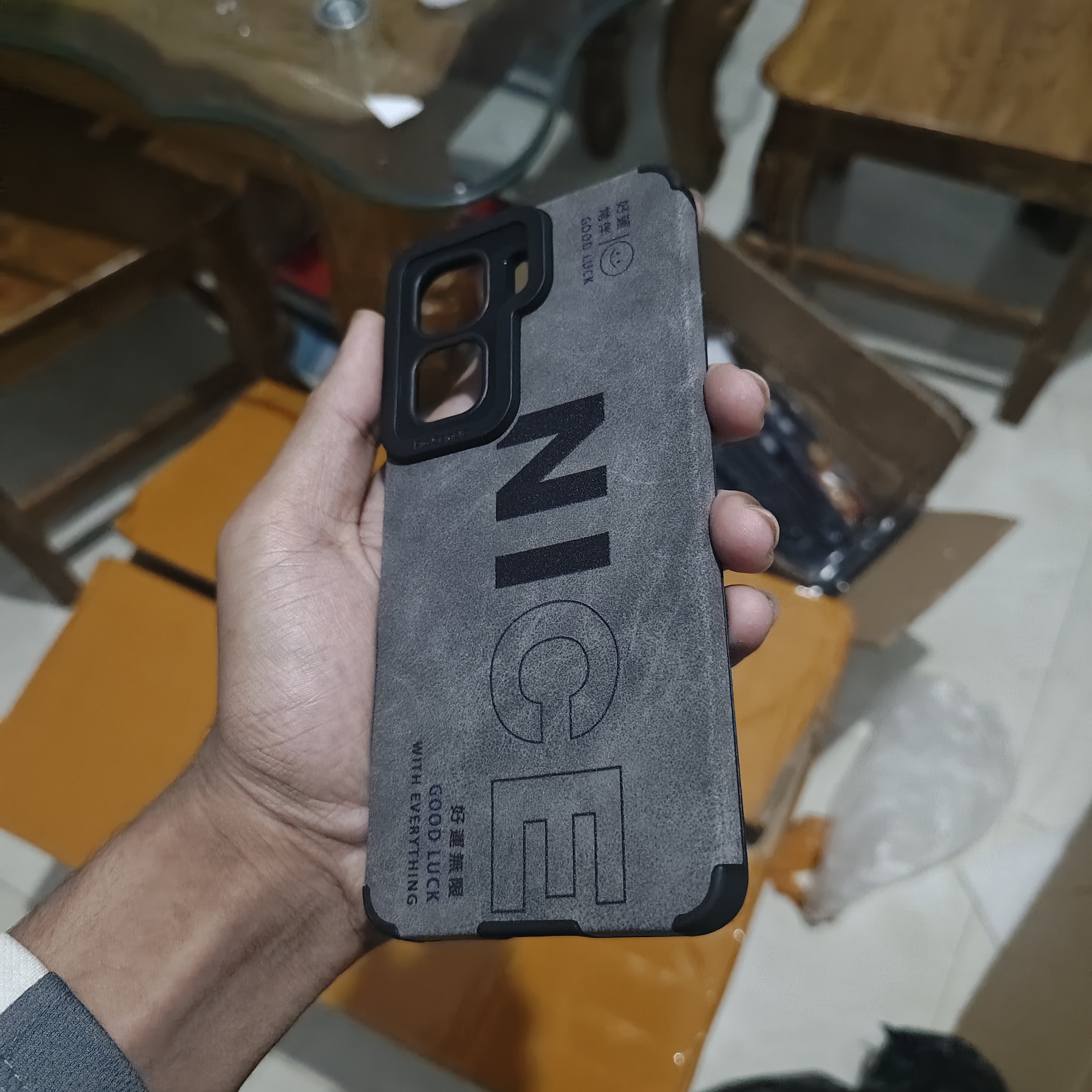 iQOO Neo11 leather shell large hole side soft cover_img_1