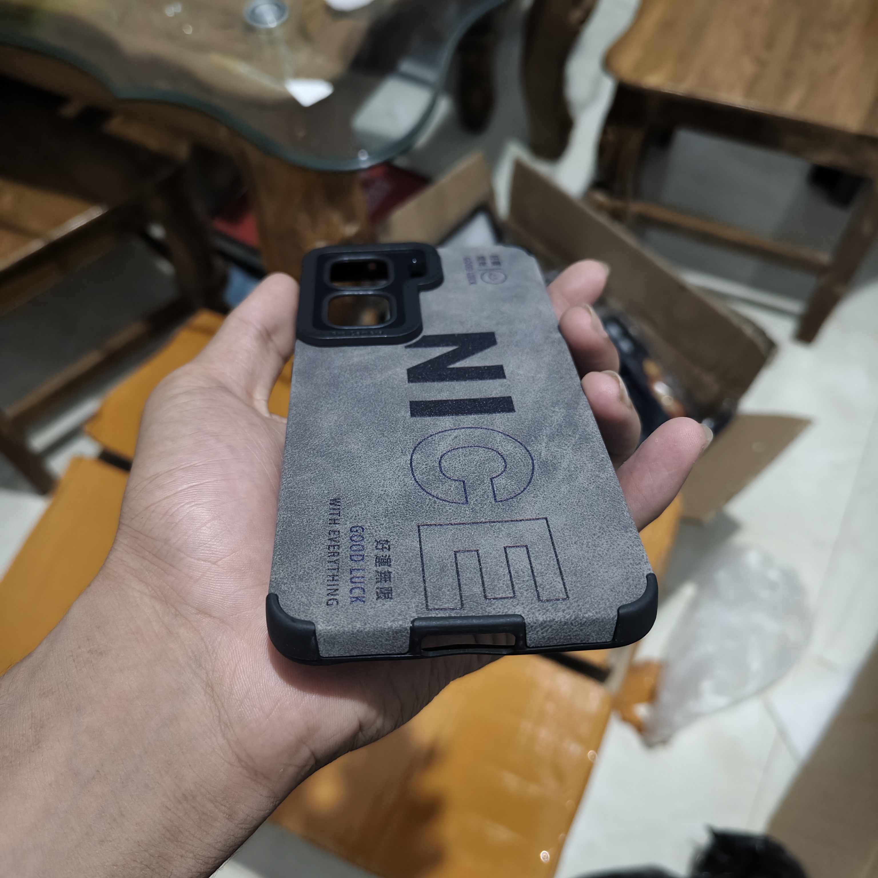 iQOO Neo11 leather shell large hole side soft cover_img_2