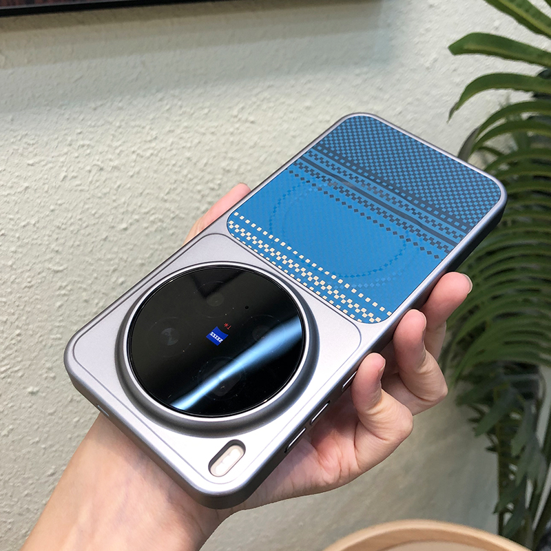 Vivo X300/300Pro Official flagship magnetic Kevlar textured stylish high-end full coverage drop protection Cover_img_2