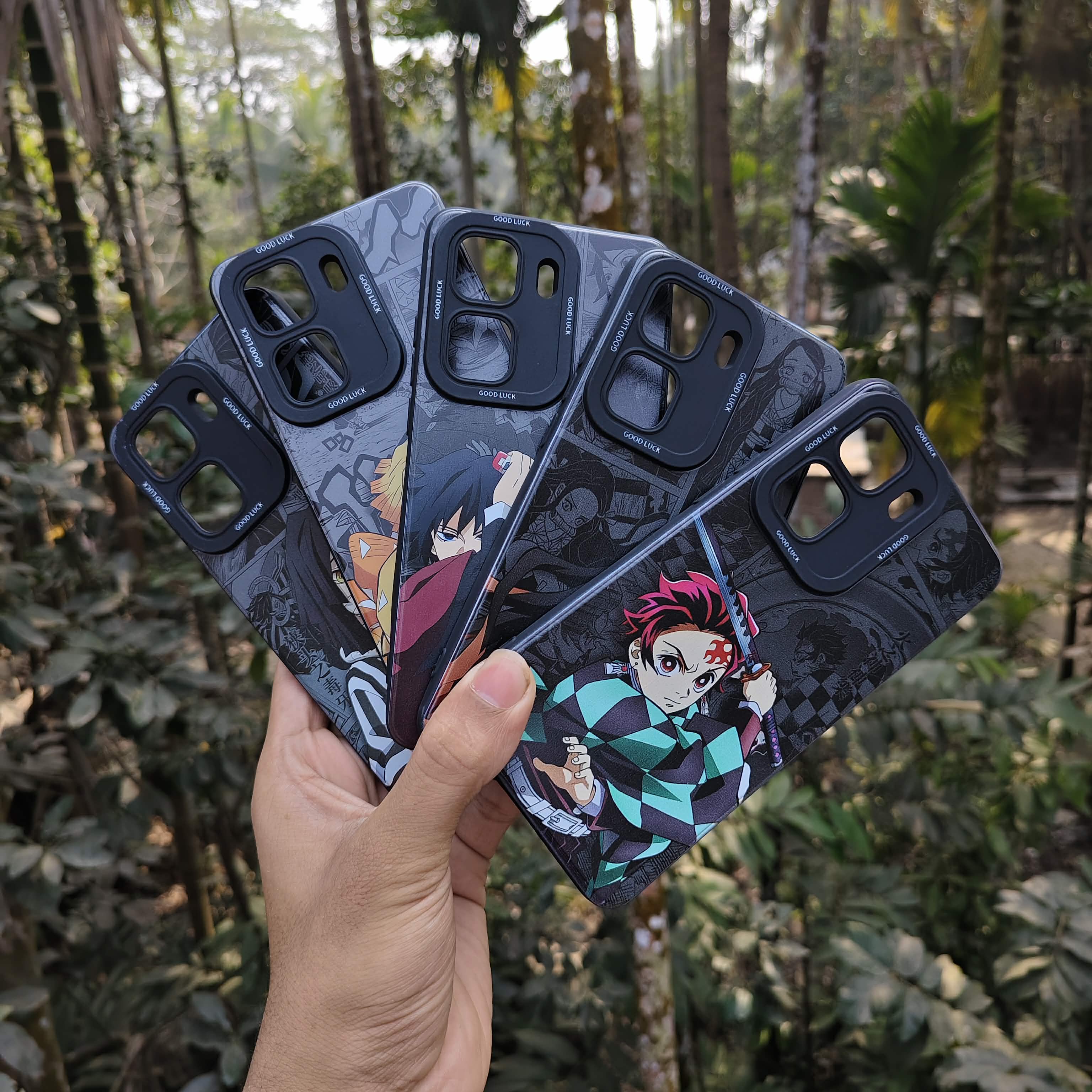 Demon slayer Anime character Cover For iQOO Neo9/10/11_img_0