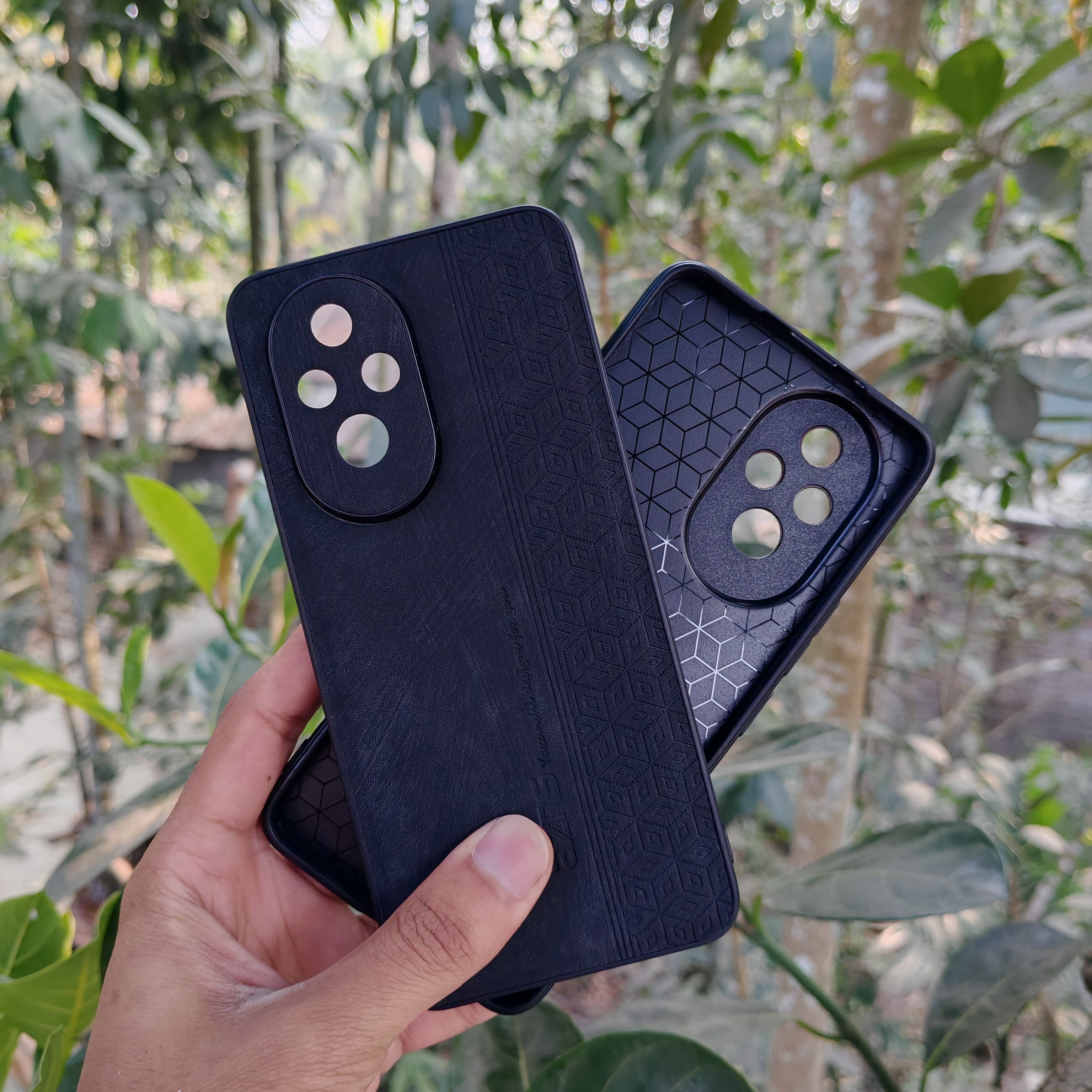 Honor 200 plain leather Cover_img_1