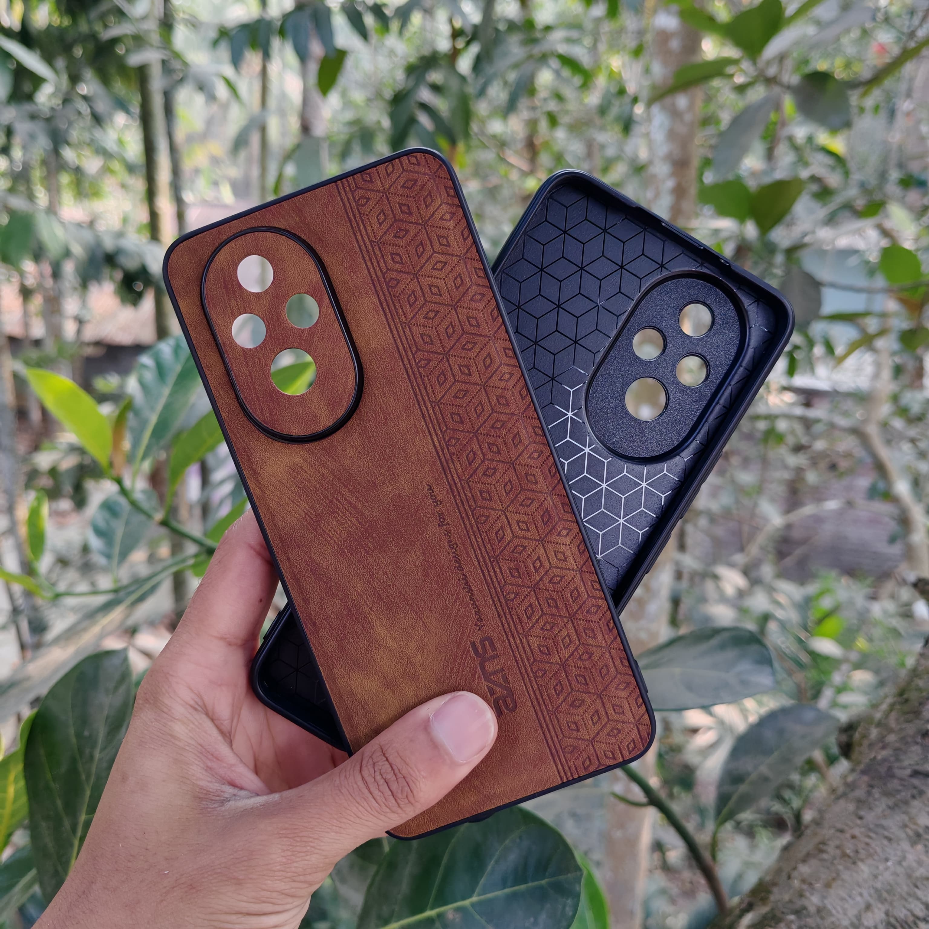 Honor 200 plain leather Cover_img_0