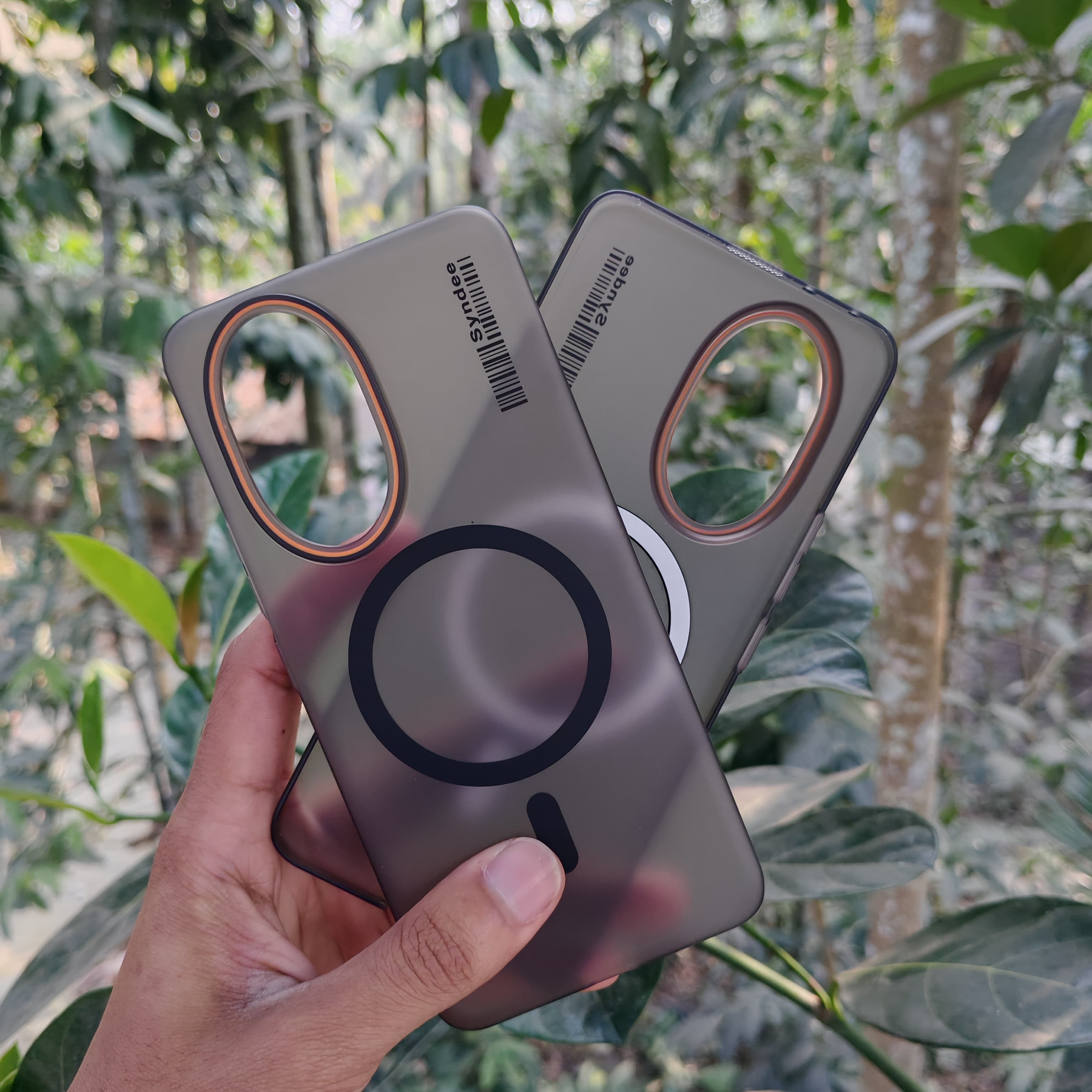 Honor 200 Premium magnetic magsafe hard transparent cover_img_0