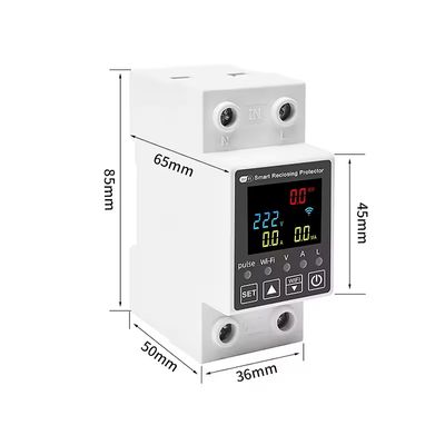 Smart WiFi MCB Circuit Breaker (Basic / Pro) App Control, Energy Monitoring & Full Protection_img_1