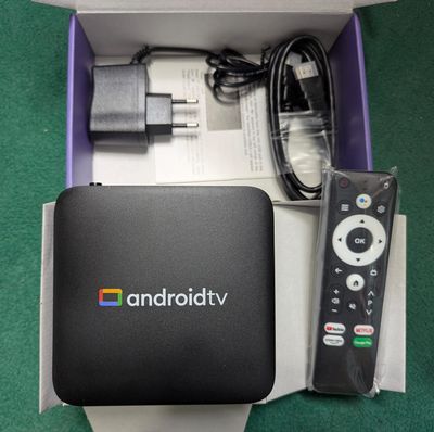 Android TV Box Android 14 | 8GB RAM 128GB ROM | 4K UHD Streaming Media Player | Amlogic S905L3 | Wi-Fi | Voice Remote_img_1