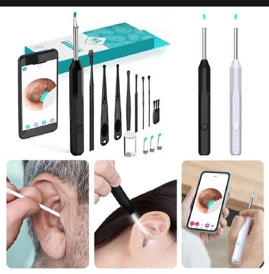 Smart Visual intelligent Ear Cleaner earpick NE series High Precision Ear Wax Removal beauty Tool with Camera LED Light Wireless Otoscope Smart Ear Cleaning Kit_img_4