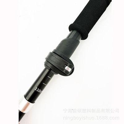 Black Maker 2701 Adjustable Aluminum Trekking Pole (35-130cm) – Lightweight 290g Hiking Stick_img_5