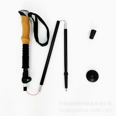 Black Maker 2701 Adjustable Aluminum Trekking Pole (35-130cm) – Lightweight 290g Hiking Stick_img_6
