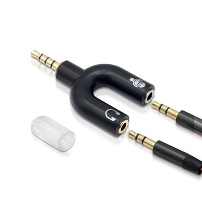 U-Shaped 3.5mm Audio Splitter Adapter – Headphone & Mic Converter_img_4