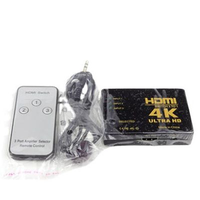 4K HDMI Switch 3 In 1 Out with Remote Control – HD Video HDMI Switcher for TV, PC, PS4, Xbox_img_2