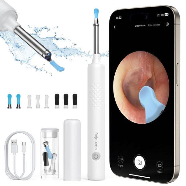 Smart Visual intelligent Ear Cleaner earpick NE series High Precision Ear Wax Removal beauty Tool with Camera LED Light Wireless Otoscope Smart Ear Cleaning Kit