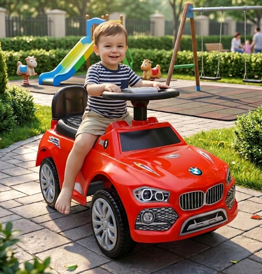 BMW প্রিমিয়াম কিডস রাইড -পুশ কার।_img_1