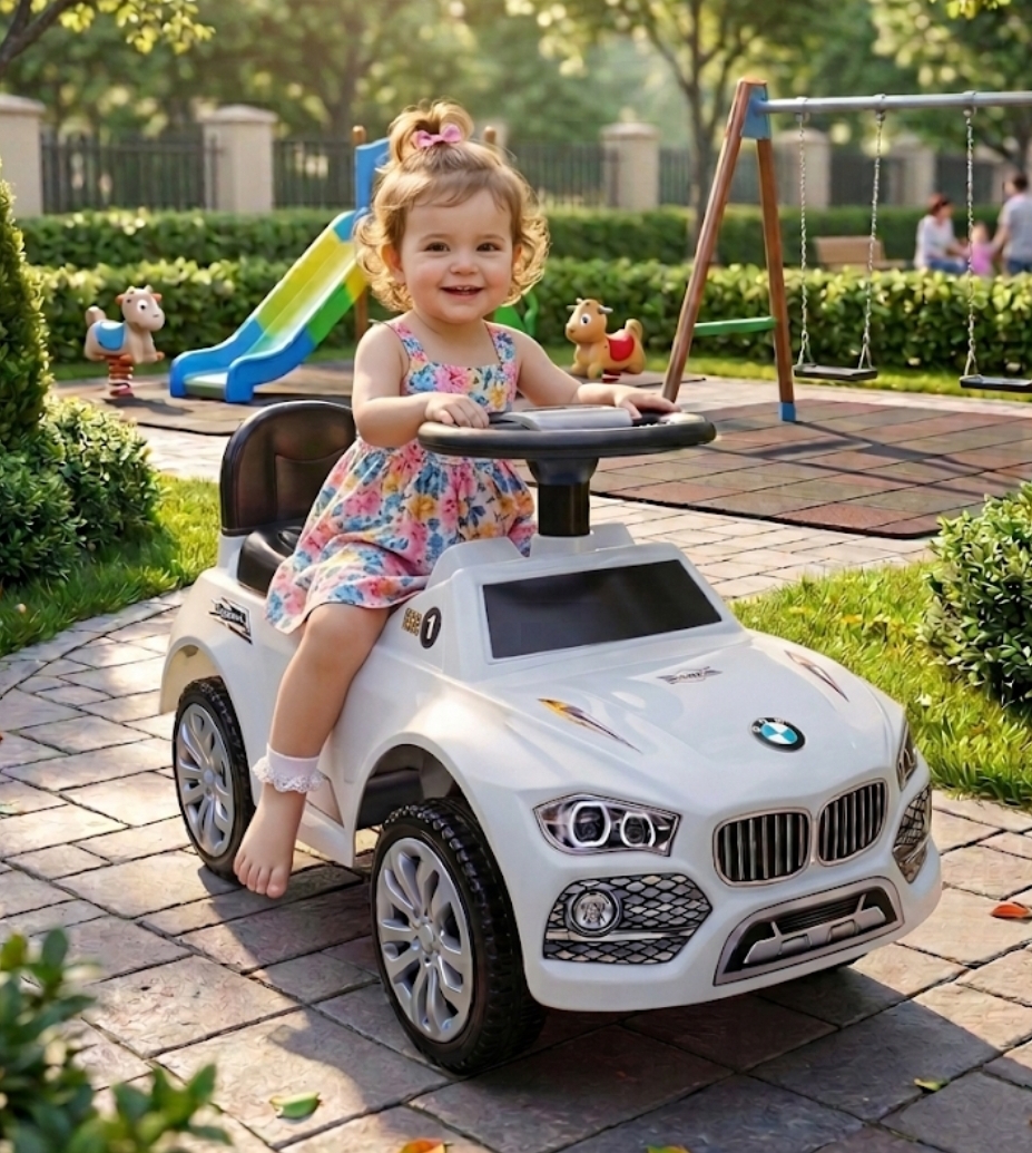 BMW প্রিমিয়াম কিডস রাইড -পুশ কার।_img_4