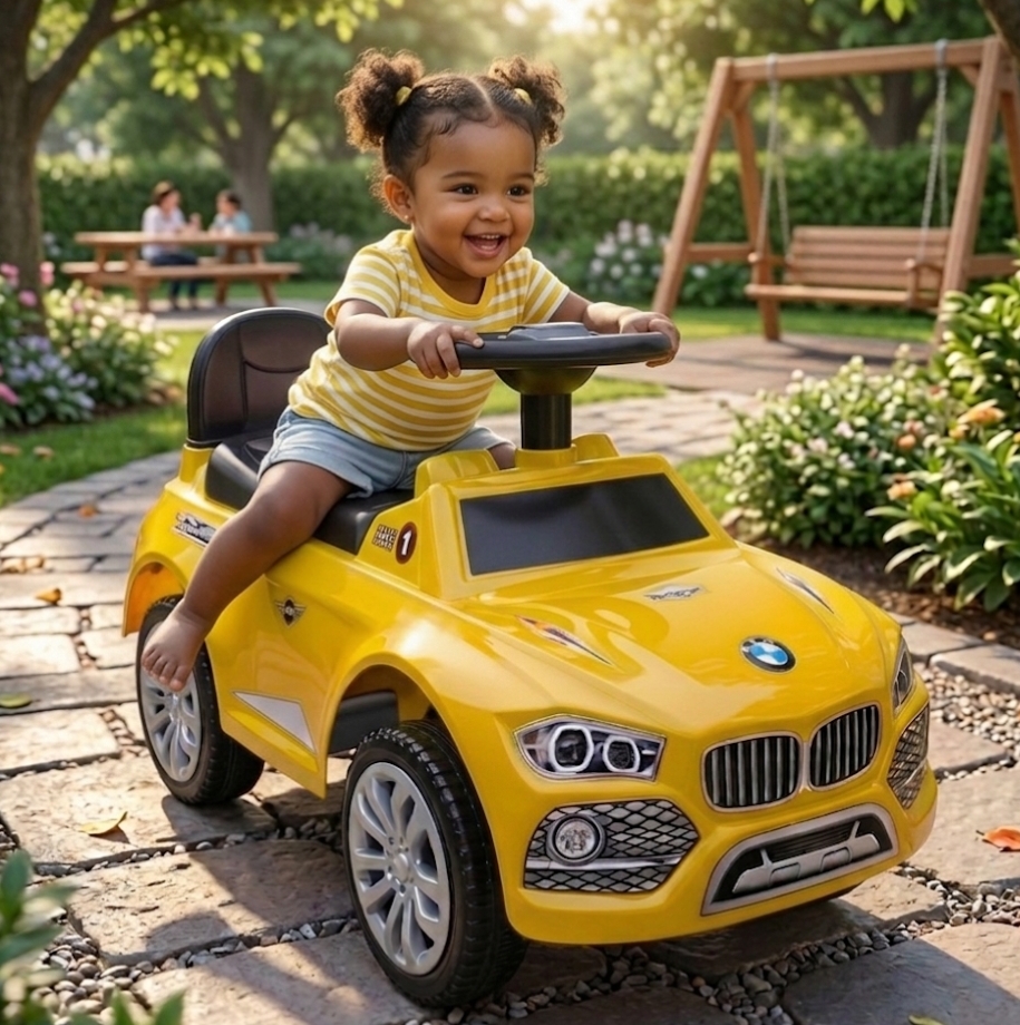 BMW প্রিমিয়াম কিডস রাইড -পুশ কার।_img_6