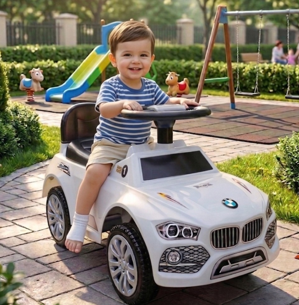 BMW প্রিমিয়াম কিডস রাইড -পুশ কার।_img_8