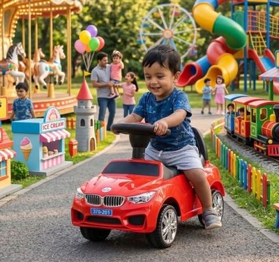 BMW প্রিমিয়াম কিডস রাইড -পুশ কার।_img_3