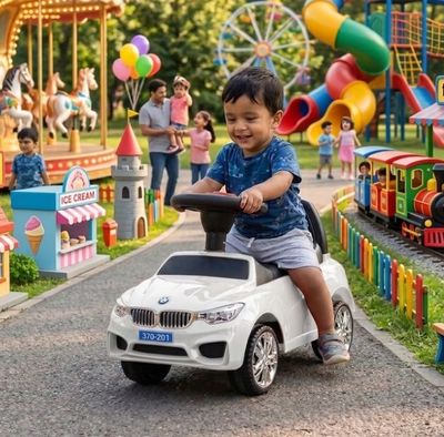 BMW প্রিমিয়াম কিডস রাইড -পুশ কার।_img_1