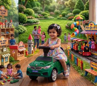 BMW প্রিমিয়াম কিডস রাইড -পুশ কার।_img_5