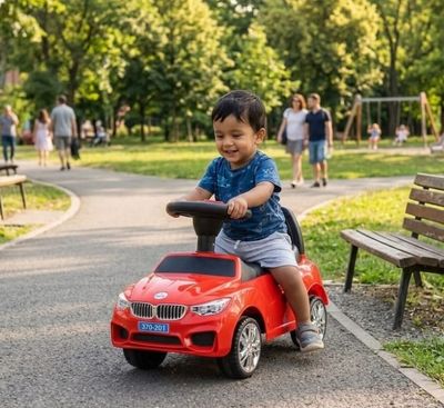 BMW প্রিমিয়াম কিডস রাইড -পুশ কার।_img_6