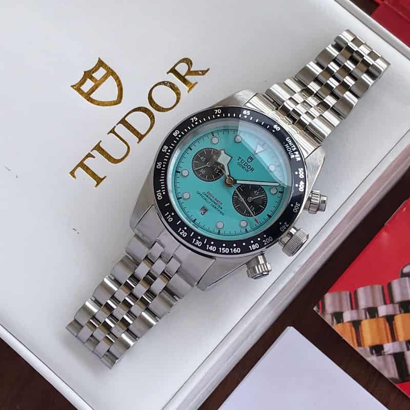 Tudor Black Bay Chrono 41mm Blue Flamingo Dial Automatic Men’s Watch – Mastercopy_img_4