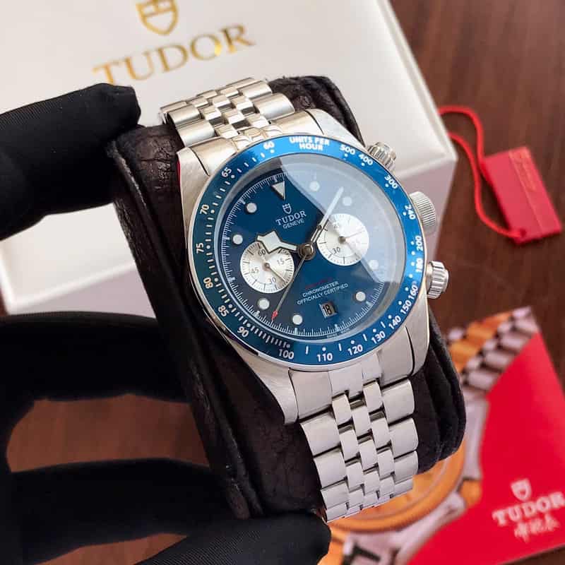 Tudor Black Bay Chrono Blue Dial Boutique Edition – Mastercopy_img_6