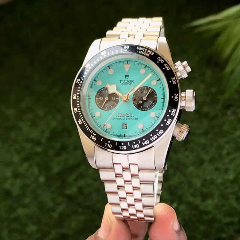 Tudor Black Bay Chrono 41mm Blue Flamingo Dial Automatic Men’s Watch – Mastercopy_img_3