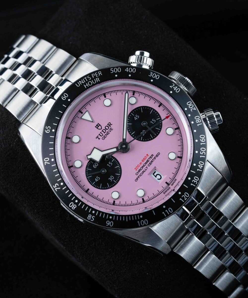 Tudor Black Bay Stainless Steel Pink Dial Jubilee Chain – Mastercopy_img_6