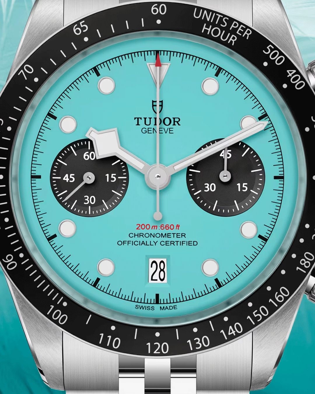 Tudor Black Bay Chrono 41mm Blue Flamingo Dial Automatic Men’s Watch – Mastercopy_img_2