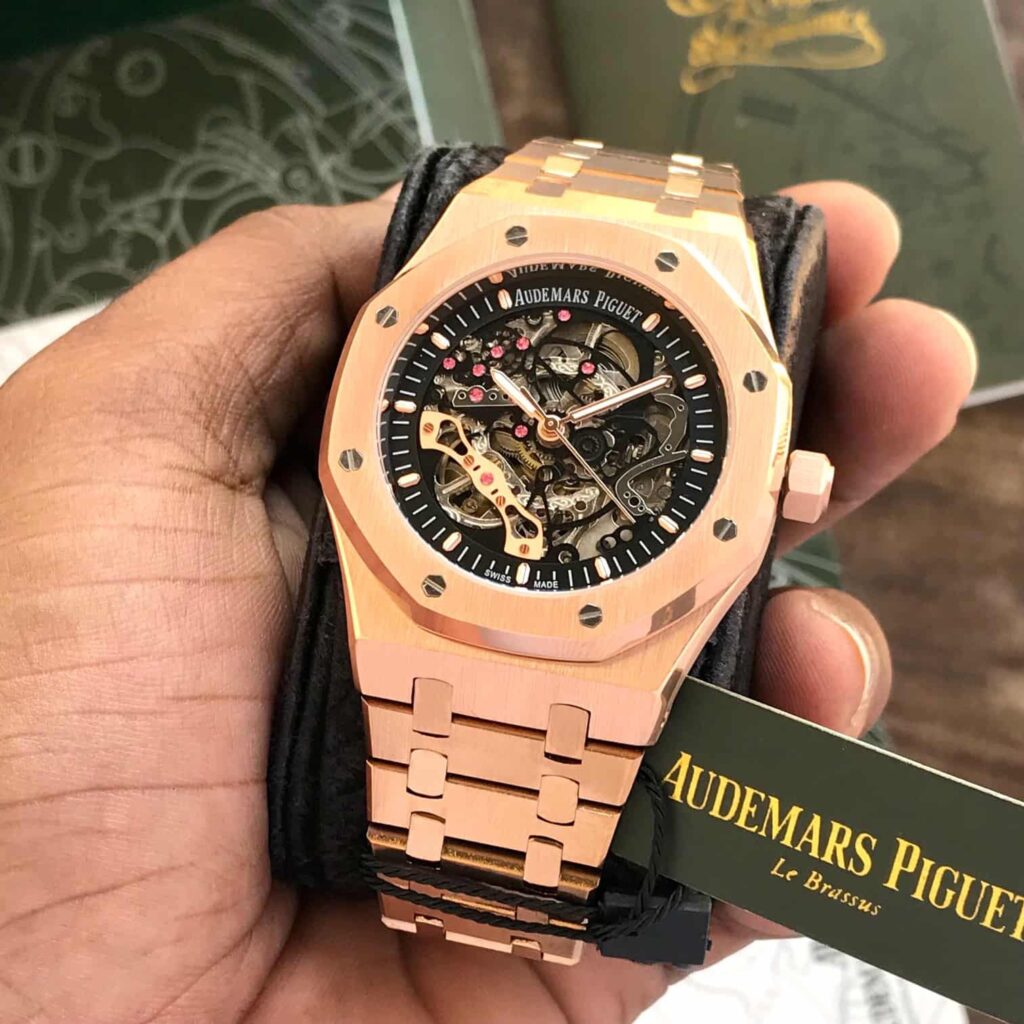 Audemars Piguet Skeleton AP Royal Oak Rosegold Skeleton Metal_img_4