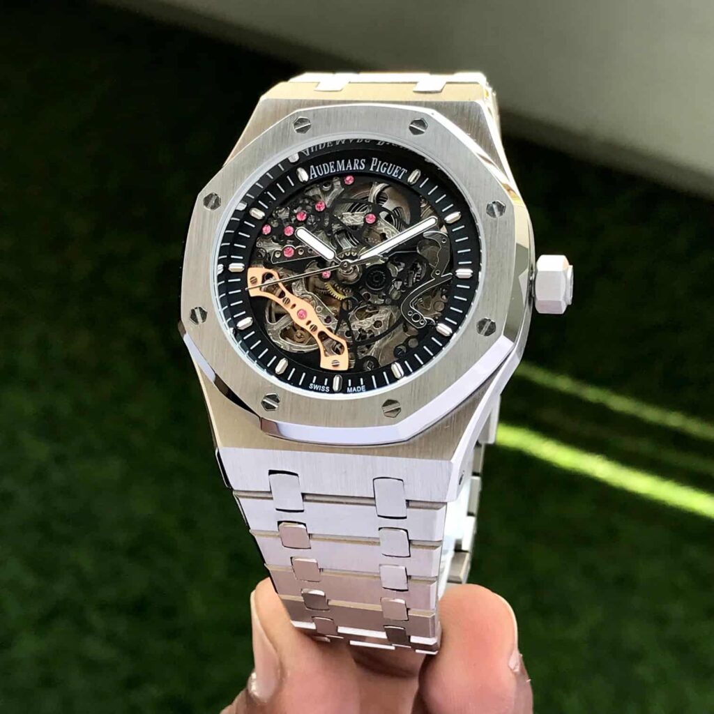 Audemars Piguet Skeleton AP Royal Oak Silver Skeleton Metal_img_0