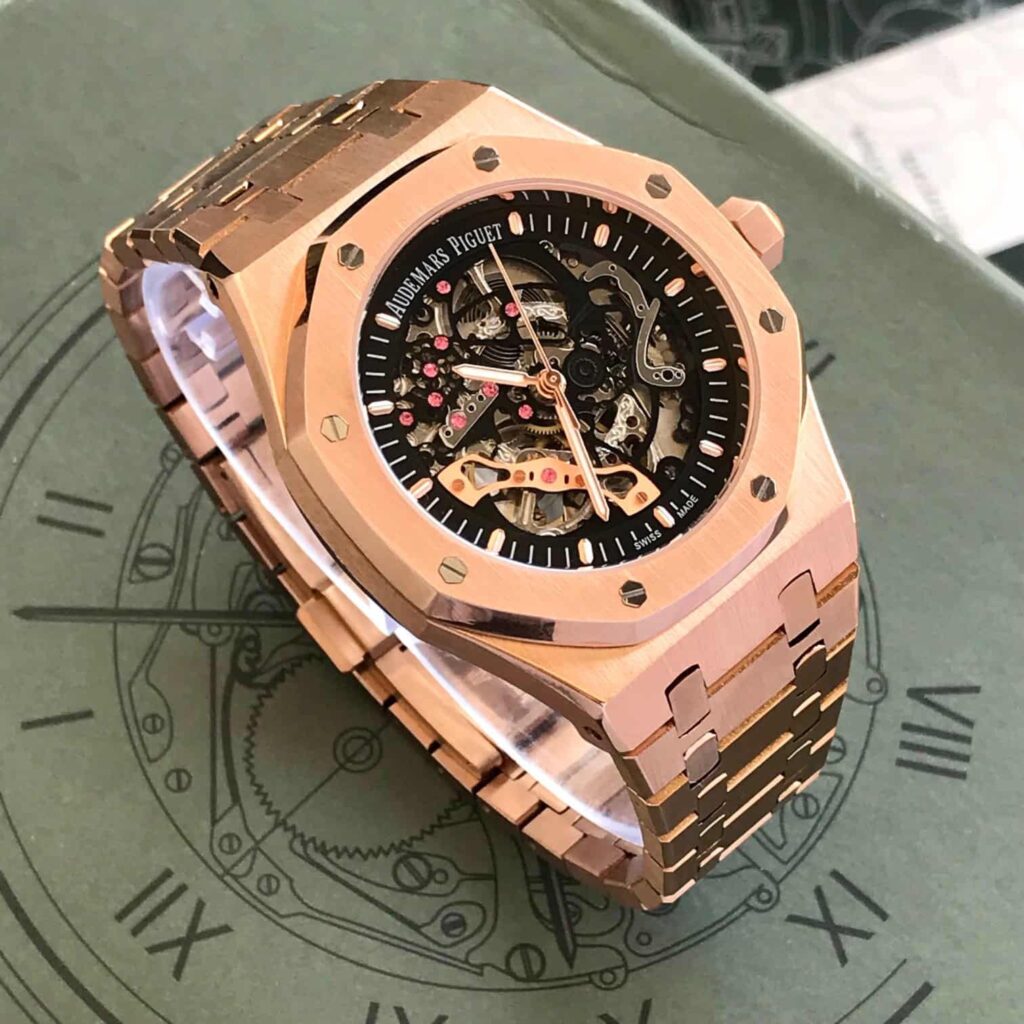 Audemars Piguet Skeleton AP Royal Oak Rosegold Skeleton Metal_img_6
