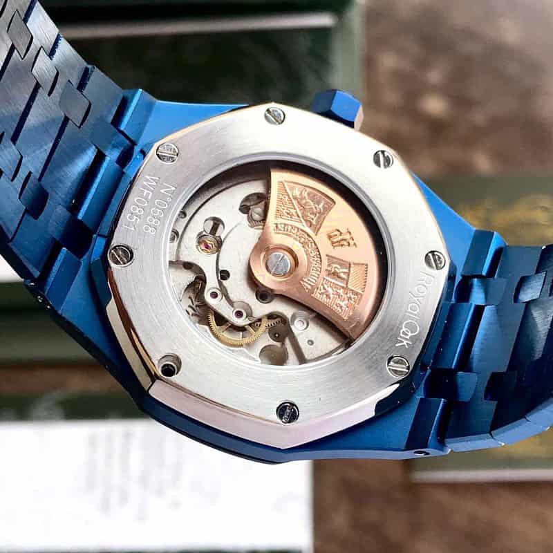 Audemars Piguet Skeleton AP Royal Oak Dark blue Skeleton Metal_img_1