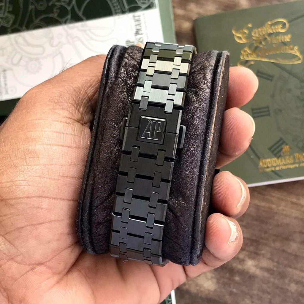 Audemars Piguet Skeleton AP Royal Oak Black Skeleton Metal_img_3